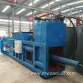 horizontal cardboard plastic bottle baling press machine